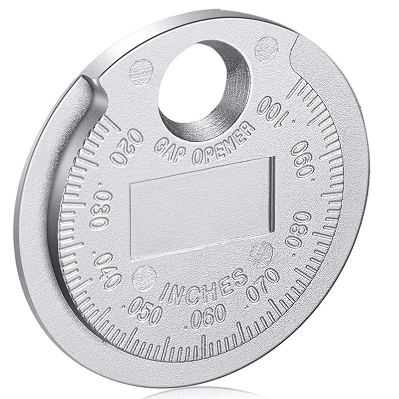 Spark Plug Space Tool Gapper Gauge- Wire Spark Plug Space Measuring Tool Scaled From .020Inch To .100Inch
Spark Plug Space Tool Gapper Gauge- Wire Spark Plug Space Measuring Tool Scaled From .020Inch To .100Inch