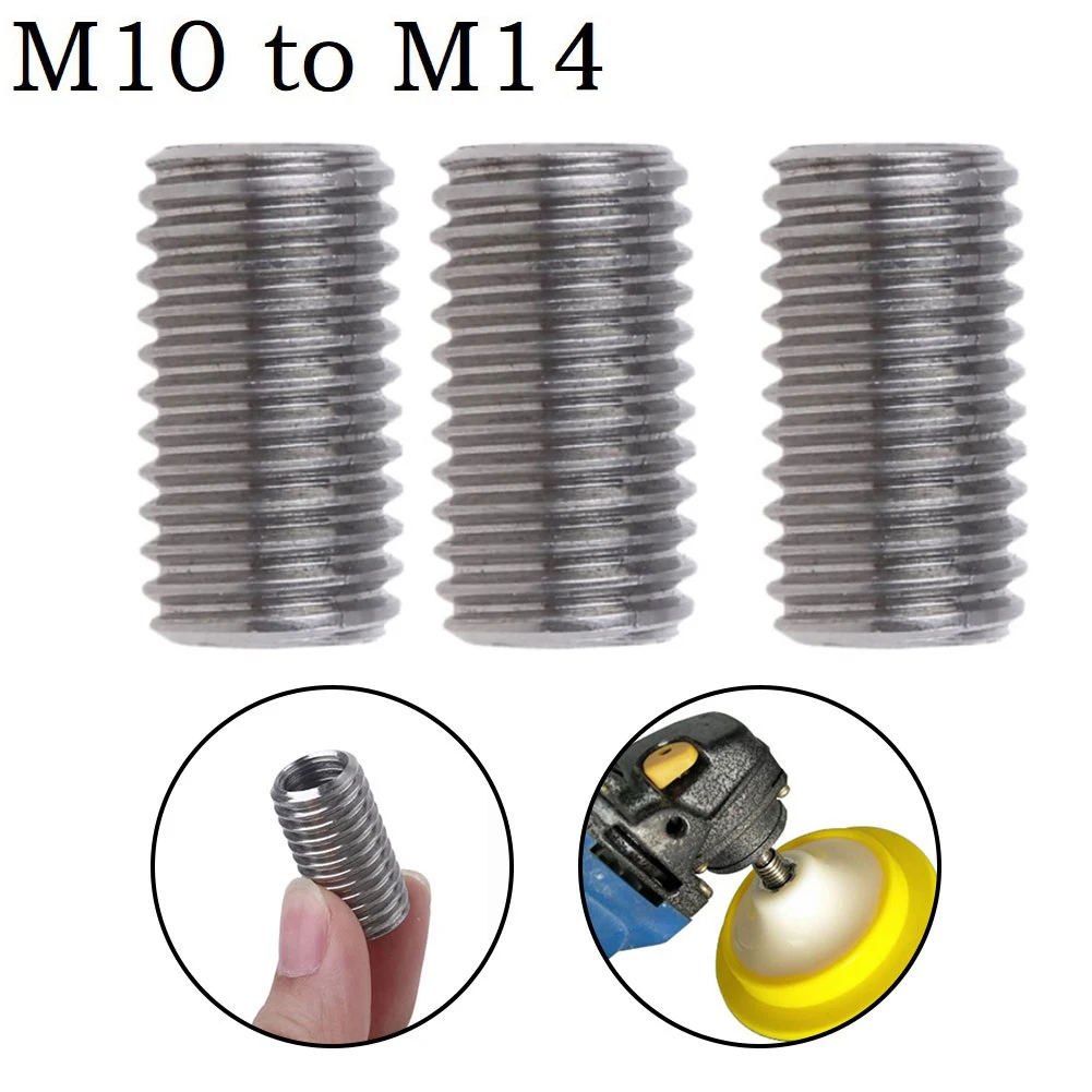 3pcs M10 To M14 Adapter Angle Grinder Polisher Thread Drill Bit Interface Converter For Angle Grinder Interface Adapter
3pcs M10 To M14 Adapter Angle Grinder Polisher Thread Drill Bit Interface Converter For Angle Grinder Interface Adapter