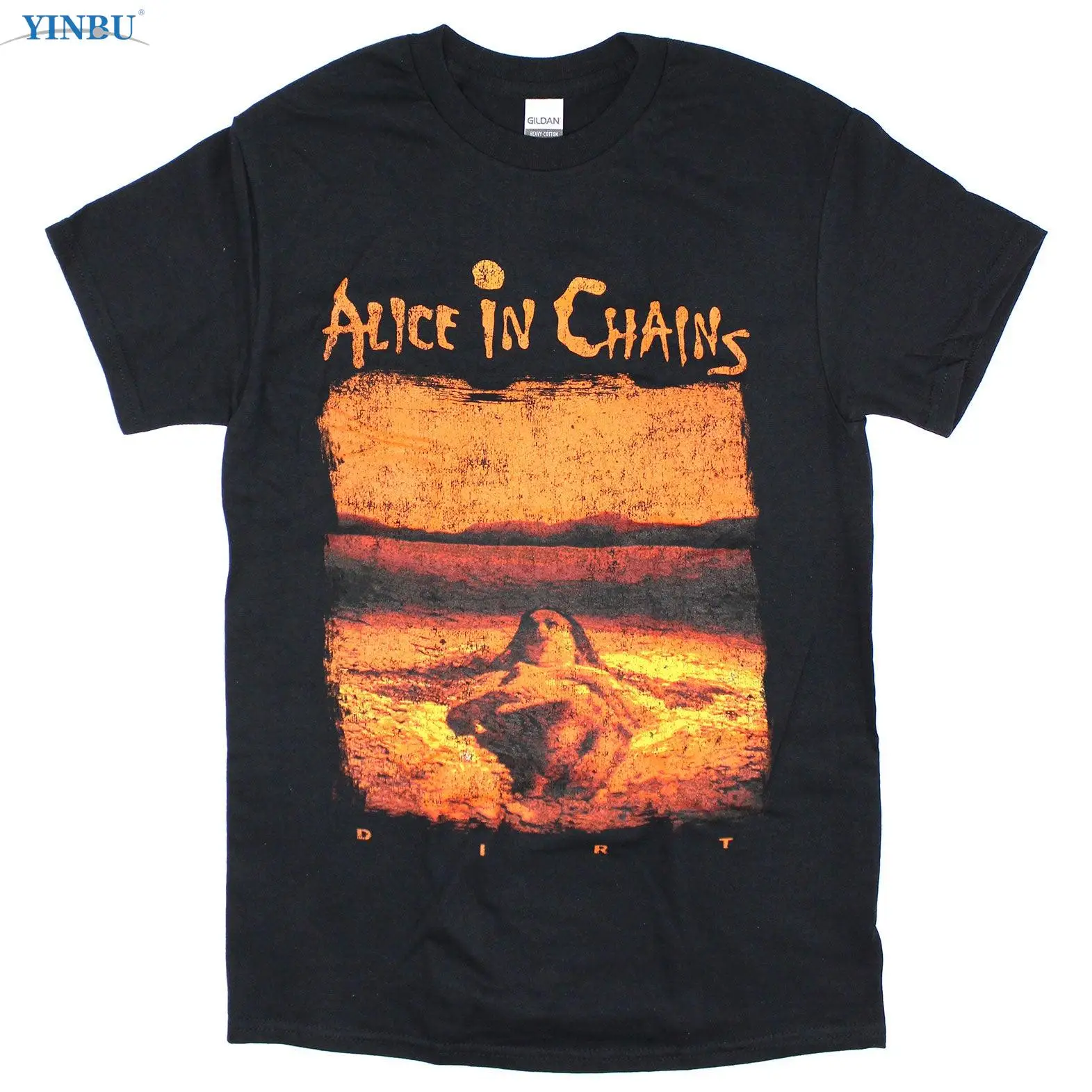 Alice In Chains Dirt Printed t-shirt YINBU Brand 2023 High quality Graphic Tee