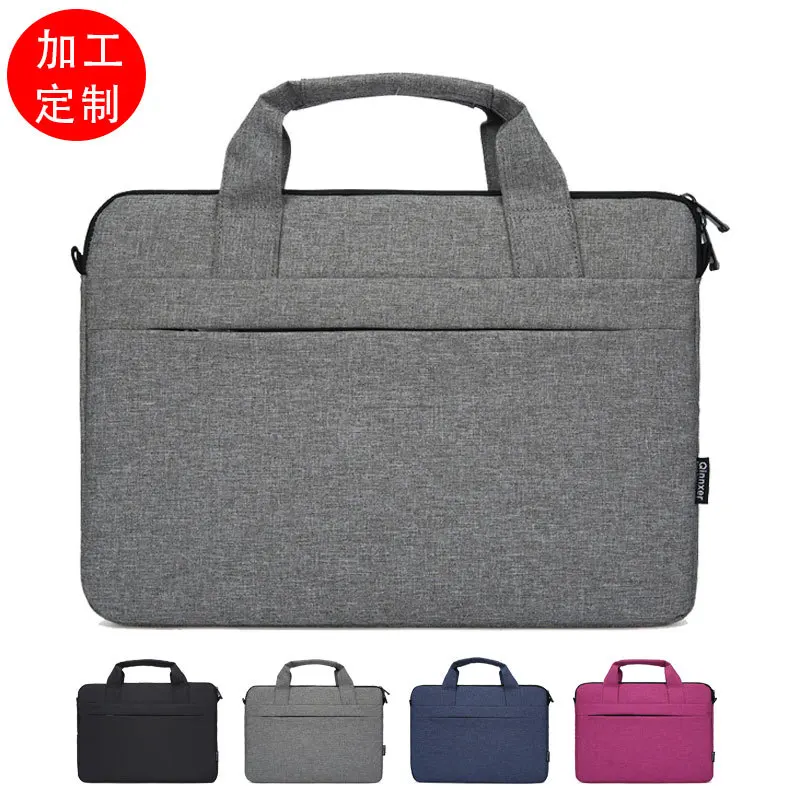 

Male Computer Laptop Handbag Briefcase Shoulder Crossbody Bag for Students School Fashion Ipad Notebook Bag Document Sorting Bag