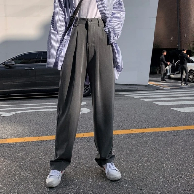 Korean Fashion 2021 New Autumn Women Solid Loose High Waist Pants Spring Office Lady Elegant Suit Pant Long Trousers Female Pop
Korean Fashion 2021 New Autumn Women Solid Loose High Waist Pants Spring Office Lady Elegant Suit Pant Long Trousers Female Pop