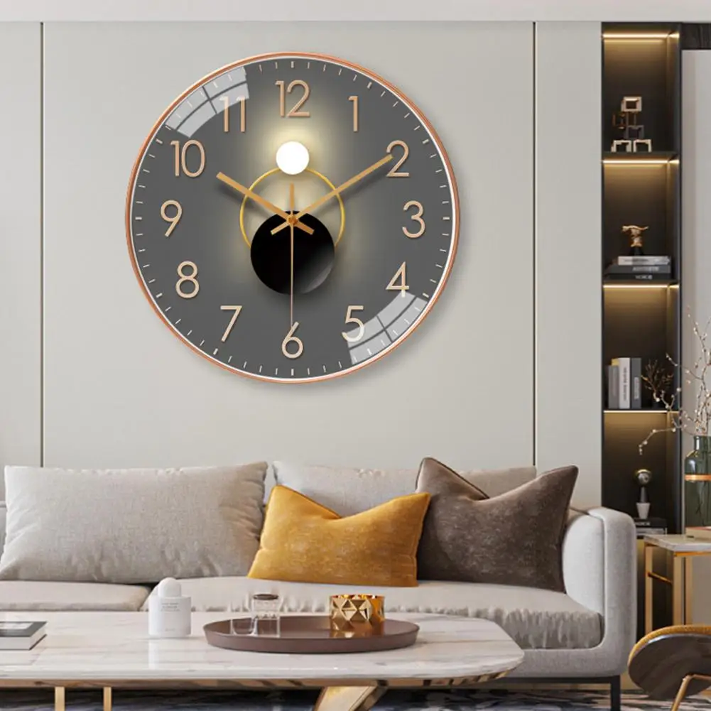 Modern Simple Punctuality Quartz Wall Clock Light Shadow Geometric Design Silent Movement Living Room Bedroom Decor Pendant
Modern Simple Punctuality Quartz Wall Clock Light Shadow Geometric Design Silent Movement Living Room Bedroom Decor Pendant