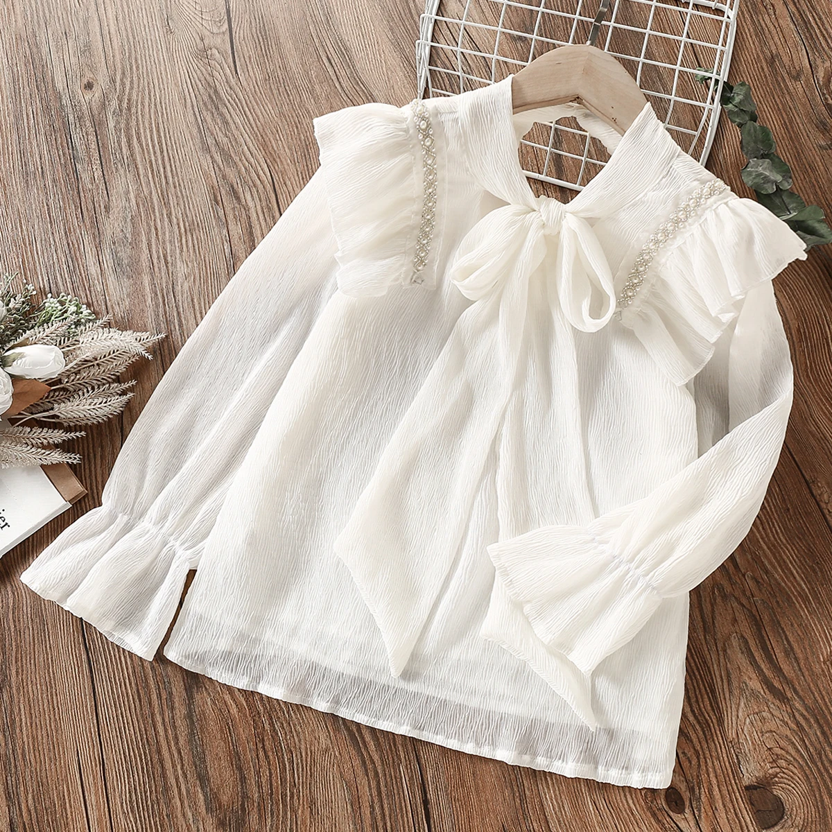 Kids Ruffle Shirts for Girls School Blouses Chiffon Spring Autumn Long sleeve Children Clothes for Teenagers 6 8 10 12 13 Years
Kids Ruffle Shirts for Girls School Blouses Chiffon Spring Autumn Long sleeve Children Clothes for Teenagers 6 8 10 12 13 Years
