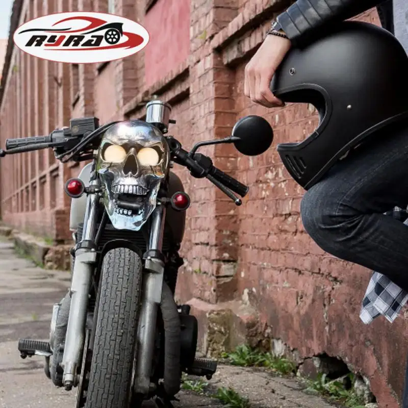 Светодиодная лампа Heada светильник Хэллоуин Ретро передние универсальные аксессуары для мотоциклов Светодиодная лампа с черепом Светодиод... 
Светодиодная лампа Heada светильник Хэллоуин Ретро передние универсальные аксессуары для мотоциклов Светодиодная лампа с черепом Светодиод...