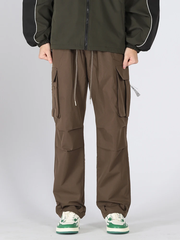 Men's Cargo Pants Full Long Solid Color Loose Multi -pocket Zipper Pocket Straight Pants Pants Hip -hop Casual Street Clothing
Men's Cargo Pants Full Long Solid Color Loose Multi -pocket Zipper Pocket Straight Pants Pants Hip -hop Casual Street Clothing