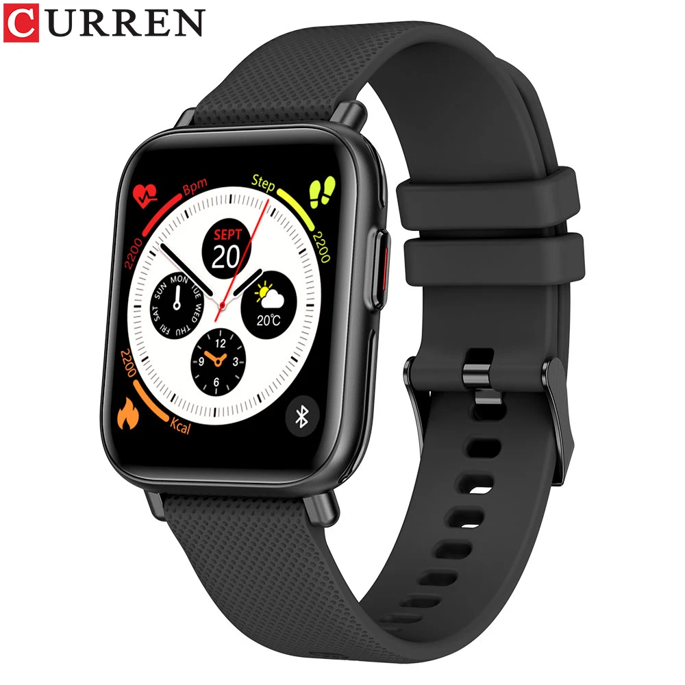 Смарт-часы CURREN с большим экраном 1,69 дюйма, IP67, водонепроницаемые, с Bluetooth
Смарт-часы CURREN с большим экраном 1,69 дюйма, IP67, водонепроницаемые, с Bluetooth