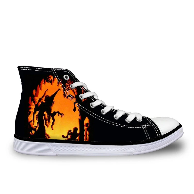 New Student Fashion Canvas Shoes Vulcanize Shoes Men Shoes High Top Non-slip Lace Up Sneakers Jack O Lantern Printing
New Student Fashion Canvas Shoes Vulcanize Shoes Men Shoes High Top Non-slip Lace Up Sneakers Jack O Lantern Printing