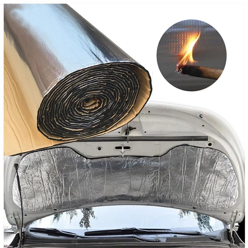 140x100cm Car Sound Deadener Mat Noise Bonnet Insulation Deadening Hood Engine Firewall Heat Foam Sticker Dropship
140x100cm Car Sound Deadener Mat Noise Bonnet Insulation Deadening Hood Engine Firewall Heat Foam Sticker Dropship