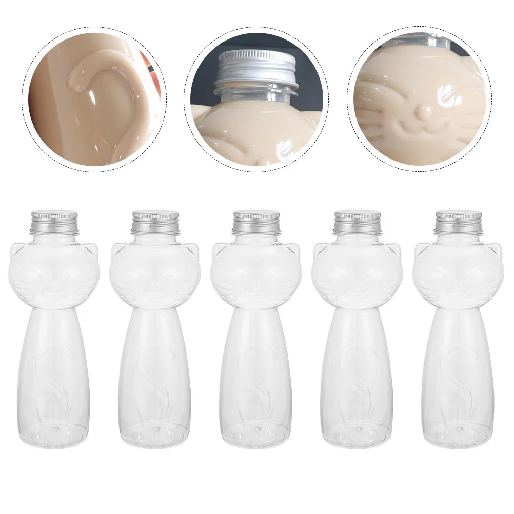 

Bottles Bottle Juicewaterreusable Empty Container Juicing Containers Drink Beverage Transparent Storage Drinking Clear Teawith