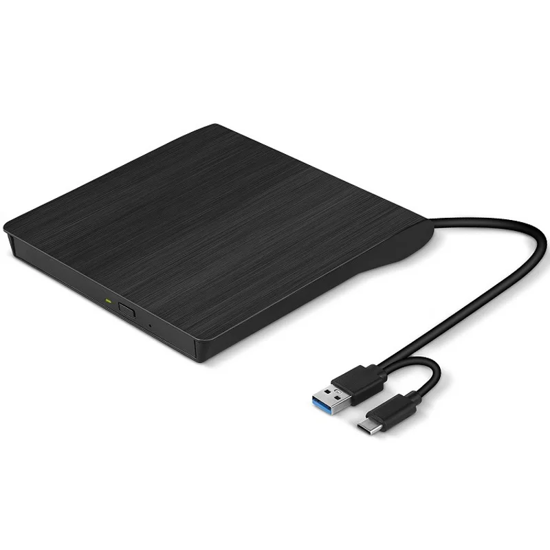 

2in1 USB 3.0 Type-c 3.1 Slim External DVD RW CD VCD Writer Burner Drive +Reader Player Optical Drives For Laptop PC computer N