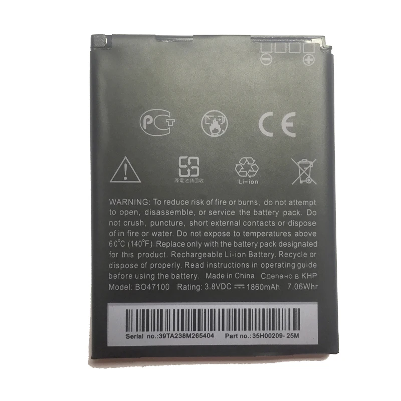 BM60100 BO47100 1800mAh Battery For HTC Desire 400 / 500 / 600 Dual SIM / C525c C525E T528 / One ST/ One SV Li-Polymer Battery
BM60100 BO47100 1800mAh Battery For HTC Desire 400 / 500 / 600 Dual SIM / C525c C525E T528 / One ST/ One SV Li-Polymer Battery