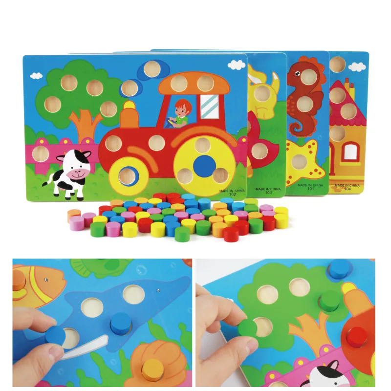 Montessori Kids Party Game Wooden Memory Match Color Game Fun Block Board Game 3D Puzzle Educational Color Cognitive Toy I0645H
Montessori Kids Party Game Wooden Memory Match Color Game Fun Block Board Game 3D Puzzle Educational Color Cognitive Toy I0645H