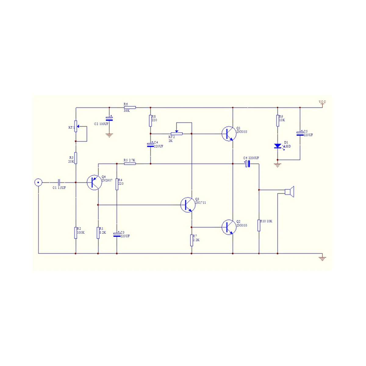 

DIY Hifi JLH 1969 Amplifier Audio Class A Power Amplifier Board Stereo High Quality for 3-8 Inch Full Range Speakers