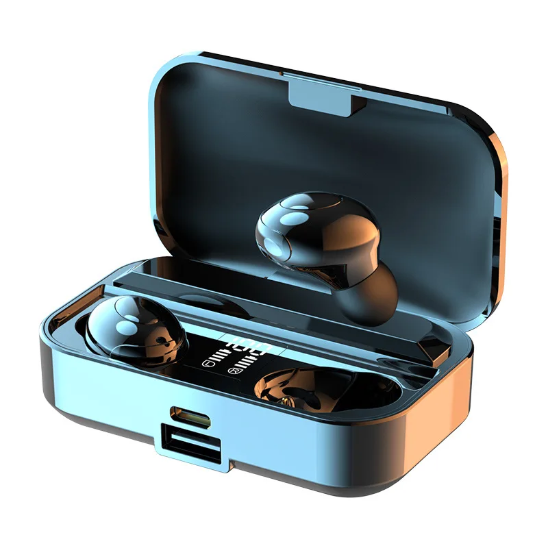 Bluetooth headset true stereo in-ear with power bank function game sports earplugs waterproof noise reduction long battery life
Bluetooth headset true stereo in-ear with power bank function game sports earplugs waterproof noise reduction long battery life