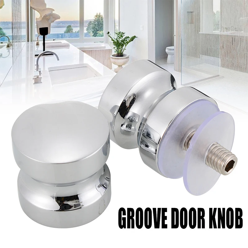 Aluminum Alloy Door Handle 1.1" Dia Single Glass Door Knob Bathroom Shower Cabinet Handle w/ Screw Home Hardware accessories
Aluminum Alloy Door Handle 1.1" Dia Single Glass Door Knob Bathroom Shower Cabinet Handle w/ Screw Home Hardware accessories