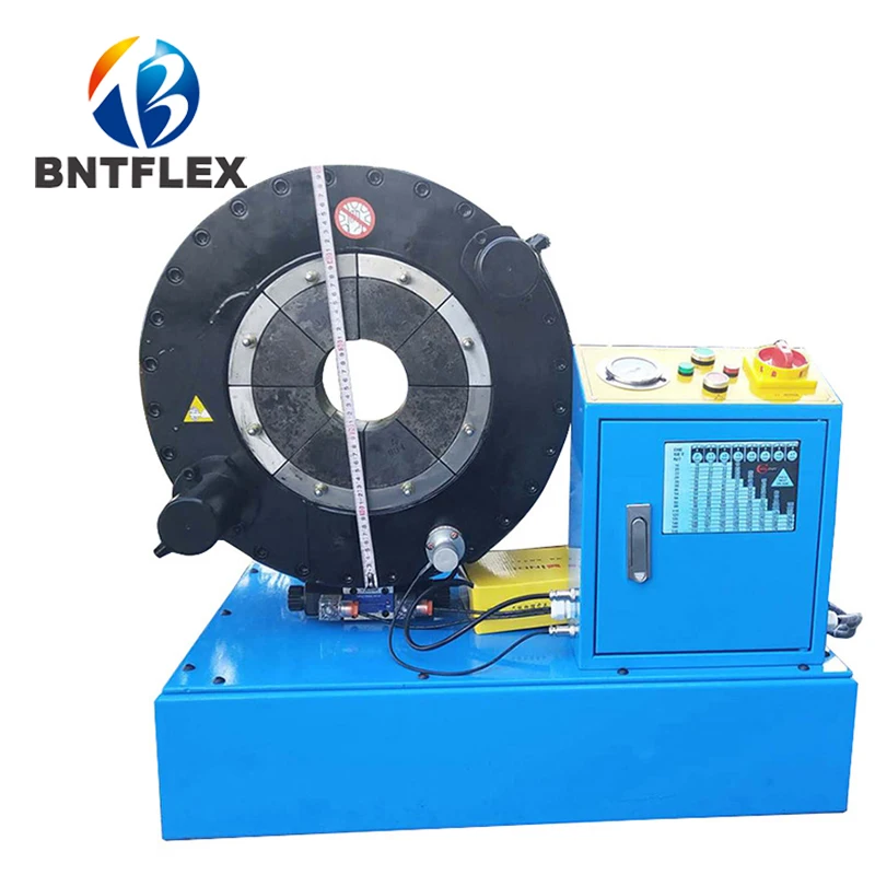 75mm to 230mm BNT230 Heavy Duty Power Oil Suction Rubber Hose Crimping Machine With 5 Sets Of Dies
75mm to 230mm BNT230 Heavy Duty Power Oil Suction Rubber Hose Crimping Machine With 5 Sets Of Dies