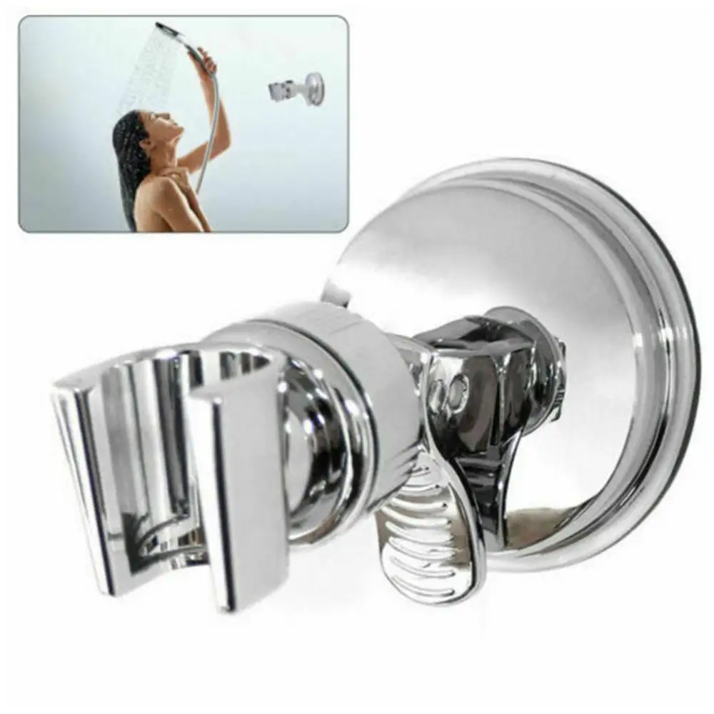 Bathroom Bracket Wall-mounted Shower Holder Adjustable Self-adhesive Handheld Suction Up Drill-free Shower Head Holder Useful
Bathroom Bracket Wall-mounted Shower Holder Adjustable Self-adhesive Handheld Suction Up Drill-free Shower Head Holder Useful