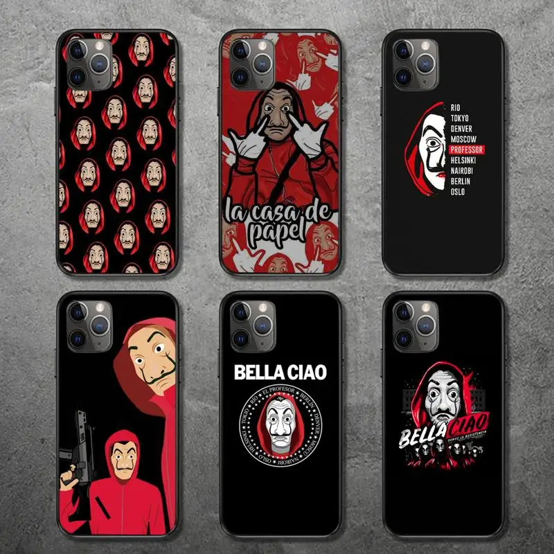 la casa de papel TV Phone Case for iPhone 13 12 11 mini pro XS MAX 8 7 6 6S Plus X 2020 XR
la casa de papel TV Phone Case for iPhone 13 12 11 mini pro XS MAX 8 7 6 6S Plus X 2020 XR
