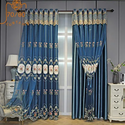 Customized High-end Embroidered Fabric and Yarn Integrated Double Layer Shading Curtains for Living Room Bedroom and Bay Windows
Customized High-end Embroidered Fabric and Yarn Integrated Double Layer Shading Curtains for Living Room Bedroom and Bay Windows