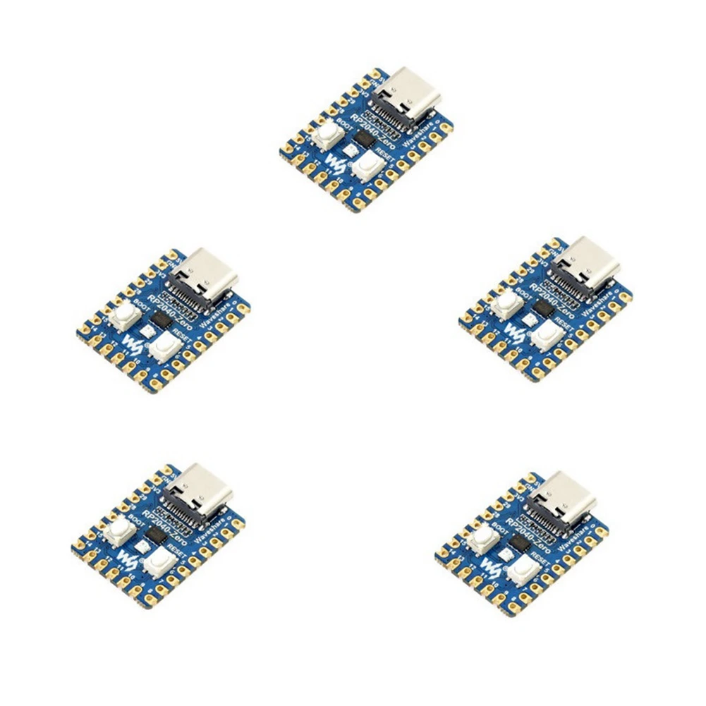 Waveshare 5 шт. RP2040-Zero RP2040 для Raspberry Pi, микроконтроллер, макетная плата PICO, модуль, двухъядерный Cortex M0 + процессор
Waveshare 5 шт. RP2040-Zero RP2040 для Raspberry Pi, микроконтроллер, макетная плата PICO, модуль, двухъядерный Cortex M0 + процессор