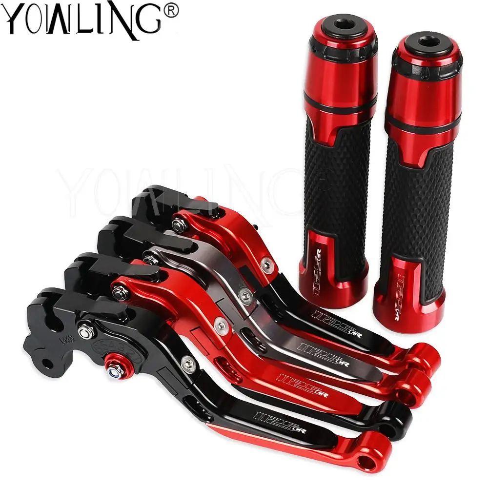 1125CR Motorcycle Accessories CNC Adjustable Brake Clutch Levers Handlebar knobs Handle Hand Grips Ends FOR BUELL 125 CR 2009
1125CR Motorcycle Accessories CNC Adjustable Brake Clutch Levers Handlebar knobs Handle Hand Grips Ends FOR BUELL 125 CR 2009