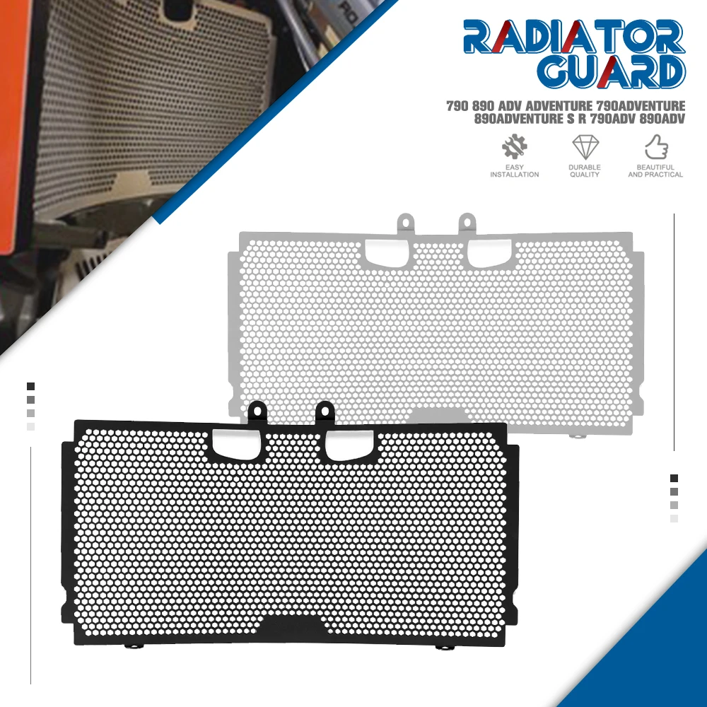 FOR 790 890 ADV ADVENTURE Motorcycle Radiator Guard Protector Grille Grill Cover 790ADVENTURE 890ADVENTURE S R 790ADV 890ADV
FOR 790 890 ADV ADVENTURE Motorcycle Radiator Guard Protector Grille Grill Cover 790ADVENTURE 890ADVENTURE S R 790ADV 890ADV