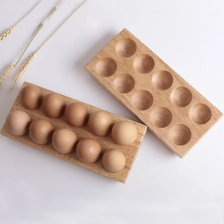 Acacia Wood Egg Storage Groove Egg Tray Household Kitchen Storage Rack Egg Refrigerator Rack Kitchen Preservation Accessories
Acacia Wood Egg Storage Groove Egg Tray Household Kitchen Storage Rack Egg Refrigerator Rack Kitchen Preservation Accessories