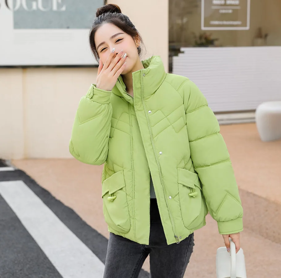 Beardon Women's Short Parka Coat 2022 New Fashion Stand Collar Casual Loose Thickened Down Cotton Jackets
Beardon Women's Short Parka Coat 2022 New Fashion Stand Collar Casual Loose Thickened Down Cotton Jackets