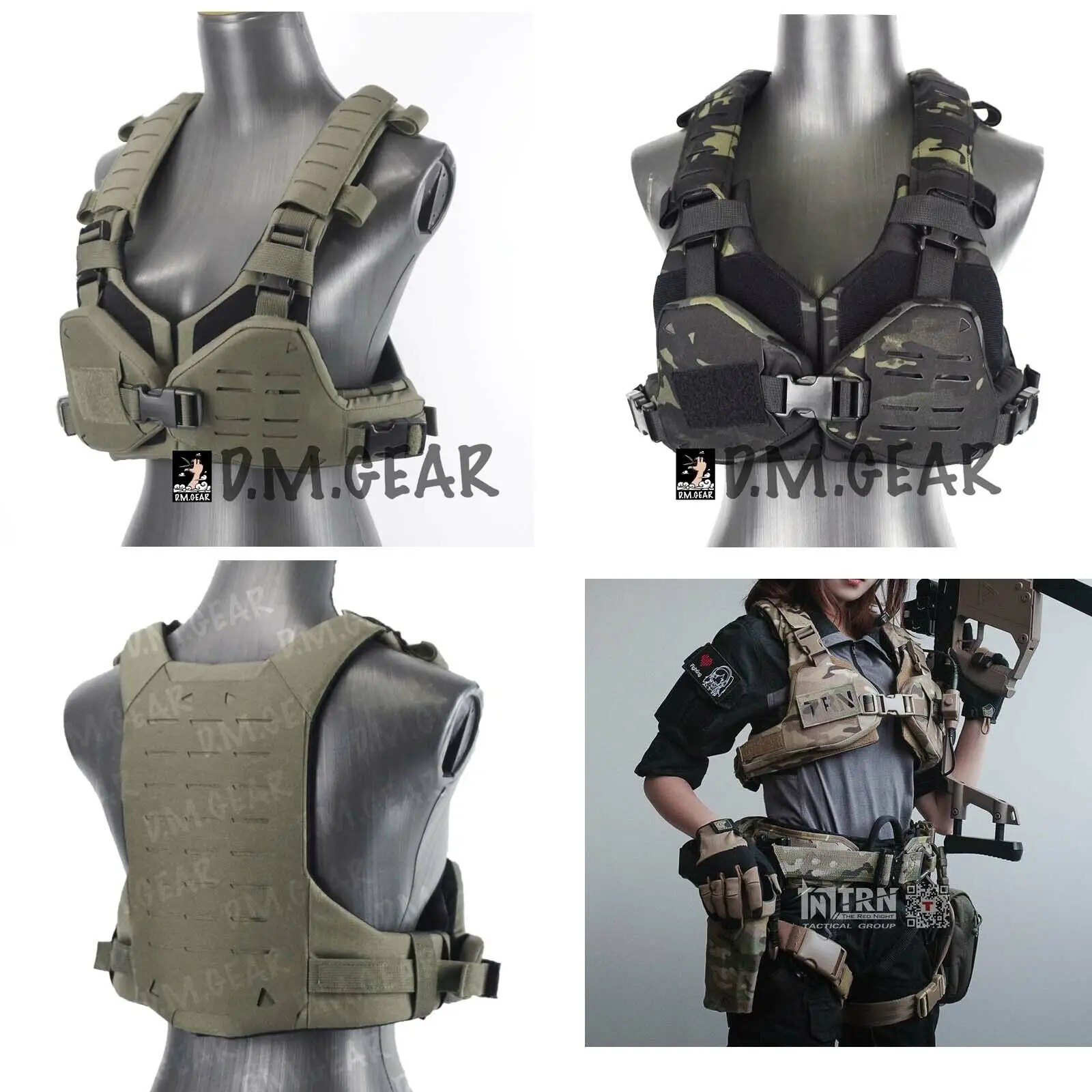 Men Women Airsoft Tactical Molle Vest Bikini Chest Rig Quick Release Breastplate
Men Women Airsoft Tactical Molle Vest Bikini Chest Rig Quick Release Breastplate