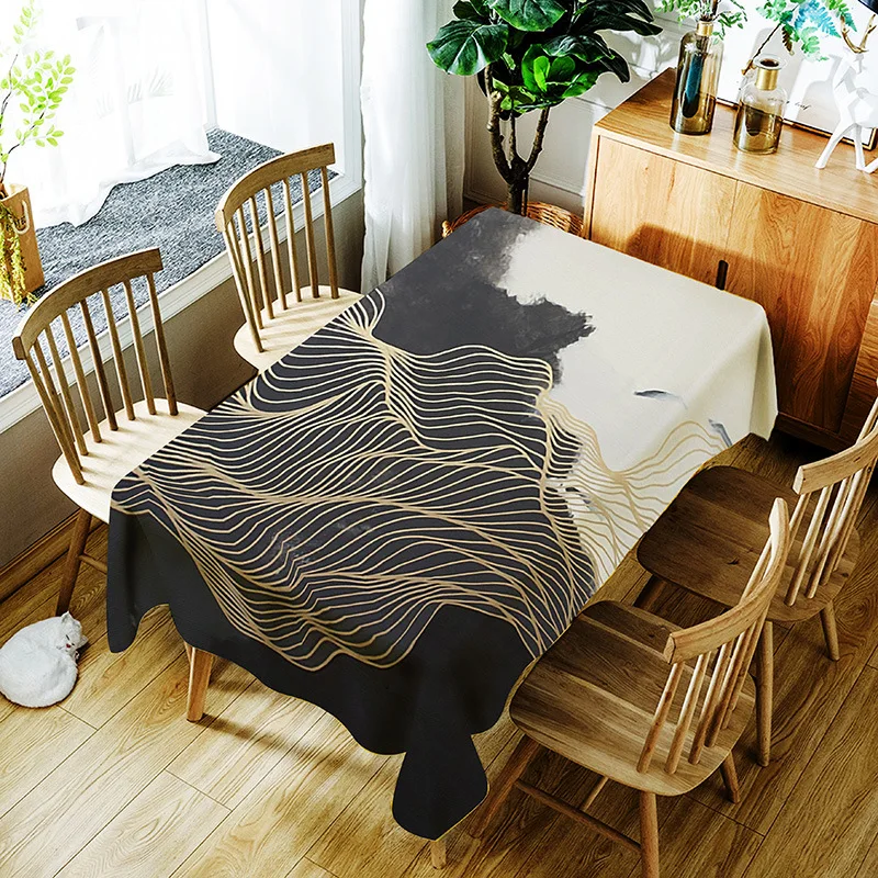 Fashion Striped Tablecloth Creative Colorful Pattern Comfortable Waterproof Table Cloth Cover for Home Wedding Decor Mantel Mesa
Fashion Striped Tablecloth Creative Colorful Pattern Comfortable Waterproof Table Cloth Cover for Home Wedding Decor Mantel Mesa