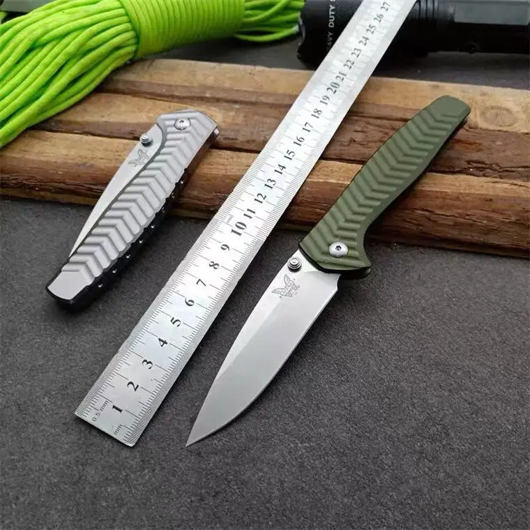 Benchmade 781 подшипник D2 стальной складной нож высокой твердости острый складной нож для улицы самообороны осевой нож
Benchmade 781 подшипник D2 стальной складной нож высокой твердости острый складной нож для улицы самообороны осевой нож