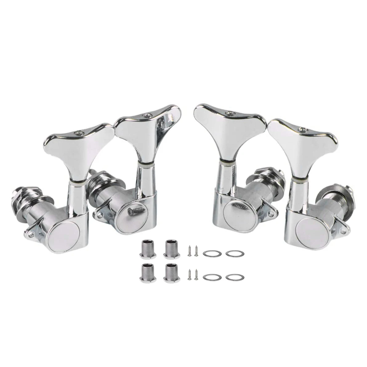 Bass Guitar Tuning Pegs Keys Guitar Bass Tuners for 4 String Guitar Sealed 2L 2R Keys for Electric Jazz Bass Silver
Bass Guitar Tuning Pegs Keys Guitar Bass Tuners for 4 String Guitar Sealed 2L 2R Keys for Electric Jazz Bass Silver