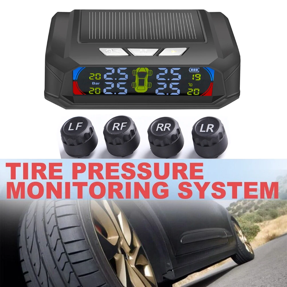 Multifunction K11 Solar External Car TPMS Auto Tire Pressure Monitoring Tyre Temp Alarm System Car Accessories
Multifunction K11 Solar External Car TPMS Auto Tire Pressure Monitoring Tyre Temp Alarm System Car Accessories