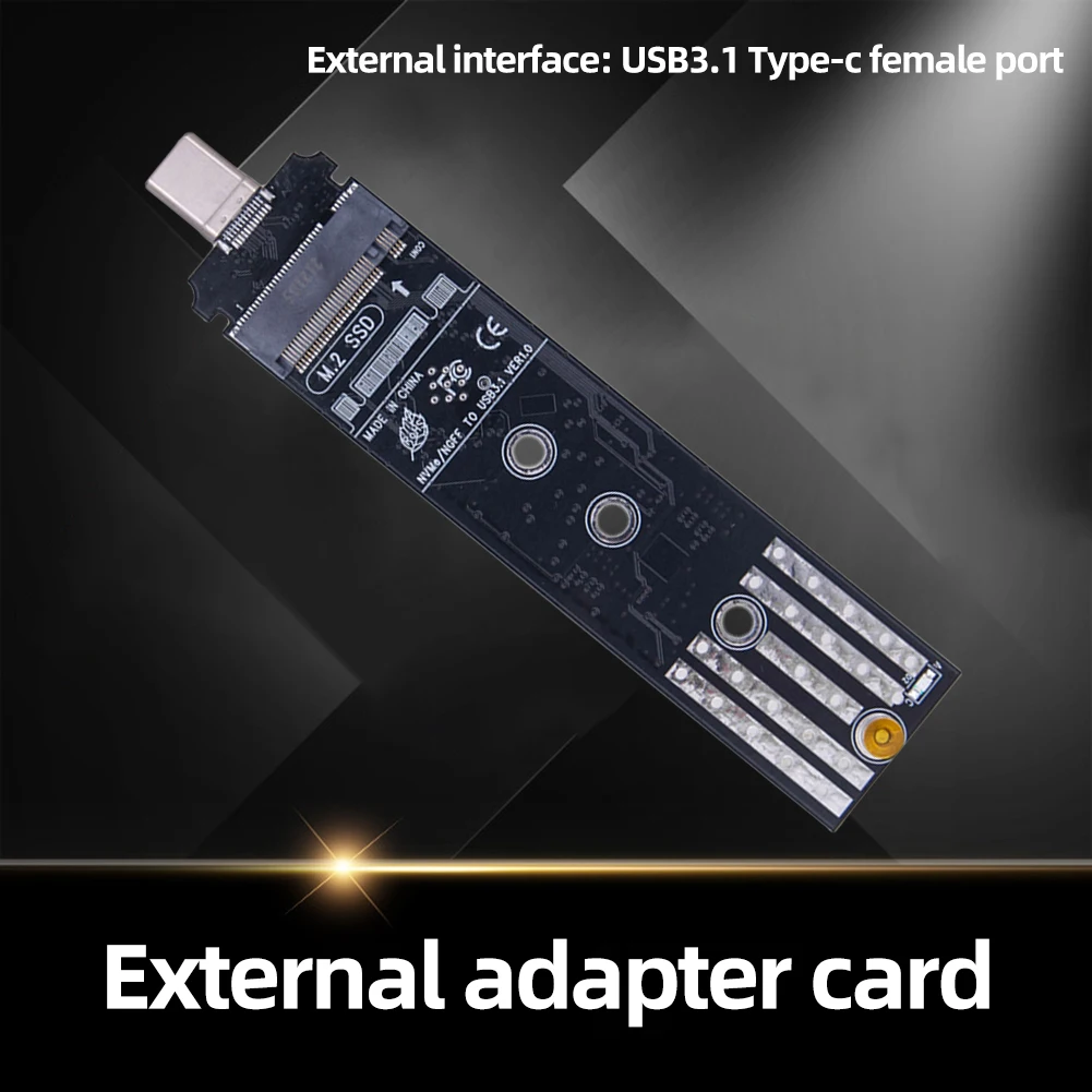 Адаптер M.2 на USB 3,1 SSD, 4 ТБ, 10 Гбит/с, M.2, протокол двойного использования Ngff, скорость чтения In-line 1000 Мб/с для почти M.2(NGFF)NVMe/SATA SSD 
Адаптер M.2 на USB 3,1 SSD, 4 ТБ, 10 Гбит/с, M.2, протокол двойного использования Ngff, скорость чтения In-line 1000 Мб/с для почти M.2(NGFF)NVMe/SATA SSD