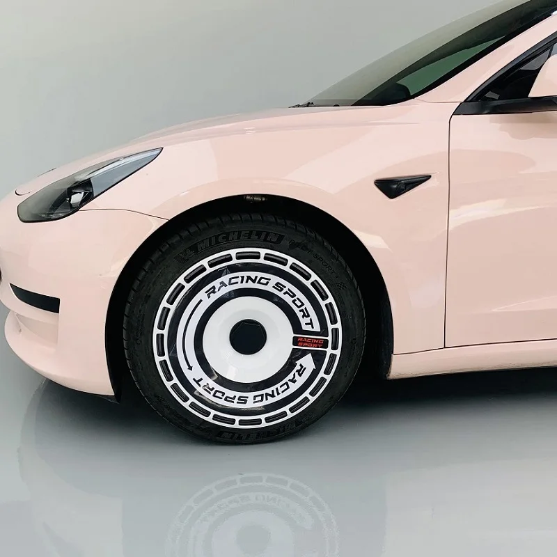 19 Inch 18 Inch Car masked knight Hub cap cover Kit refit Decoration Accessories Wheel Hubcap sticker For Tesla Model 3 Model Y
19 Inch 18 Inch Car masked knight Hub cap cover Kit refit Decoration Accessories Wheel Hubcap sticker For Tesla Model 3 Model Y