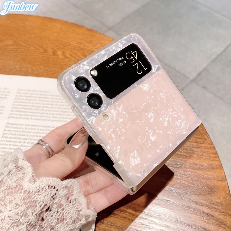 For Samsung Galaxy Z Flip Fold 4 3 Case Shockproof Back Phone Cover For Samsung ZFlip 4 Marble Shell Pattern Case
For Samsung Galaxy Z Flip Fold 4 3 Case Shockproof Back Phone Cover For Samsung ZFlip 4 Marble Shell Pattern Case