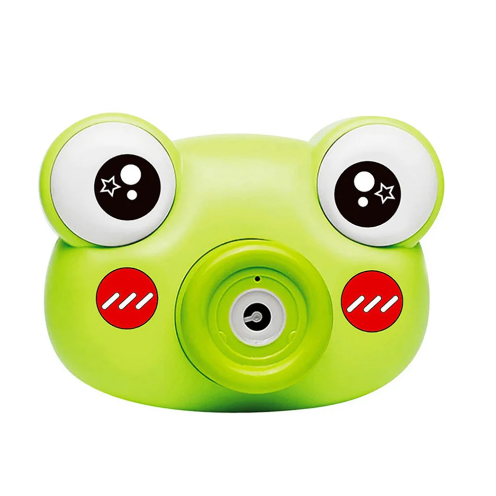 1 Set of Portable Bubble Blower Frogs Camera Shaped Electric Bubble Maker (Green)
1 Set of Portable Bubble Blower Frogs Camera Shaped Electric Bubble Maker (Green)
