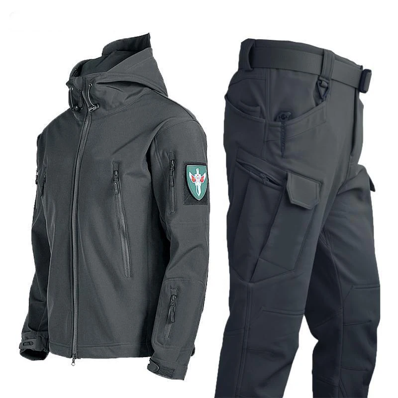 2022 waterproof autumn winter fishing clothes men outdoor fishing wear suit windproof jacket pants keep warm fishing set
2022 waterproof autumn winter fishing clothes men outdoor fishing wear suit windproof jacket pants keep warm fishing set