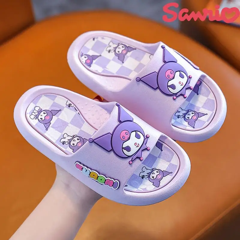 Sanrio Hello Kitty Summer Slippers Kawaii Kuromi My Melody Cinnamoroll Anime Outdoor Bathroom Beach Anti-Slip Sandal For Girl
Sanrio Hello Kitty Summer Slippers Kawaii Kuromi My Melody Cinnamoroll Anime Outdoor Bathroom Beach Anti-Slip Sandal For Girl