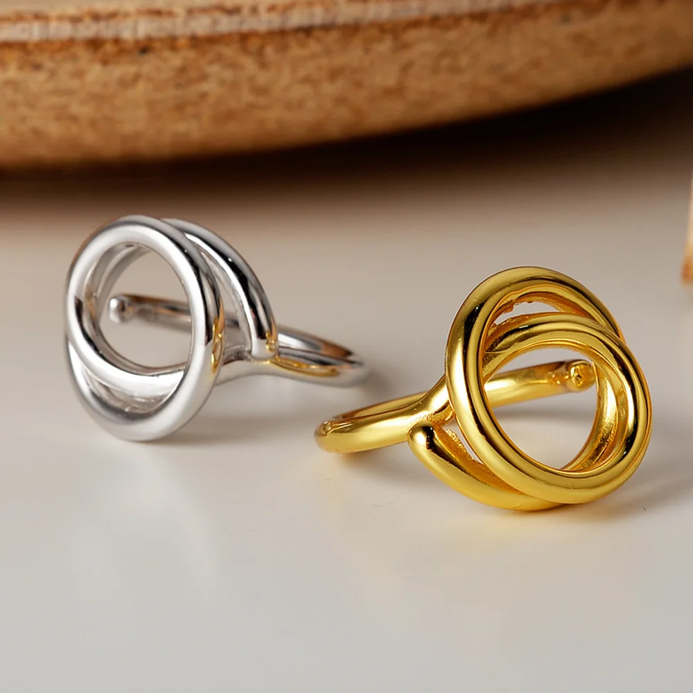 Youth of Vigor Thick Wire Solid 925 Sterling Silver Open Ring Unique Irregular Gold Tone Wide Rings R1124
Youth of Vigor Thick Wire Solid 925 Sterling Silver Open Ring Unique Irregular Gold Tone Wide Rings R1124