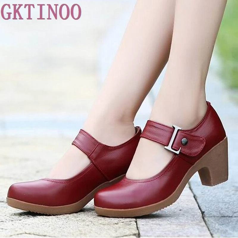 2022 Spring Autumn Shoes Woman 100% Genuine Leather Women Pumps Lady Leather Round Toe Platform Shallow Mouth Shoes Size 32-42
2022 Spring Autumn Shoes Woman 100% Genuine Leather Women Pumps Lady Leather Round Toe Platform Shallow Mouth Shoes Size 32-42