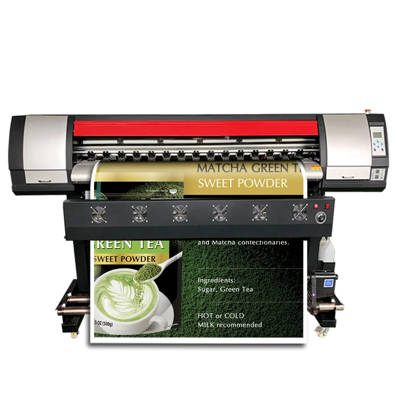 

Струйная Печать на холсте 5 футов 1,6 м, экологически чистый принтер I1600 I3200 Xp600, печатающая головка со скидкой, Виниловая наклейка, гибкая печатная машина для баннеров