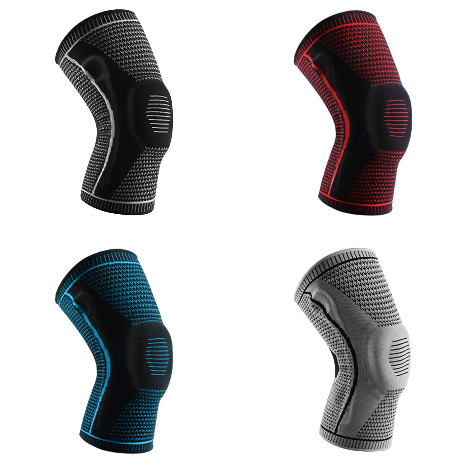 Professional Knee Brace Fitness Running Cycling Elastic Knee Support Braces Sport Compression Knee Pad Sleeve For Basketball
Professional Knee Brace Fitness Running Cycling Elastic Knee Support Braces Sport Compression Knee Pad Sleeve For Basketball