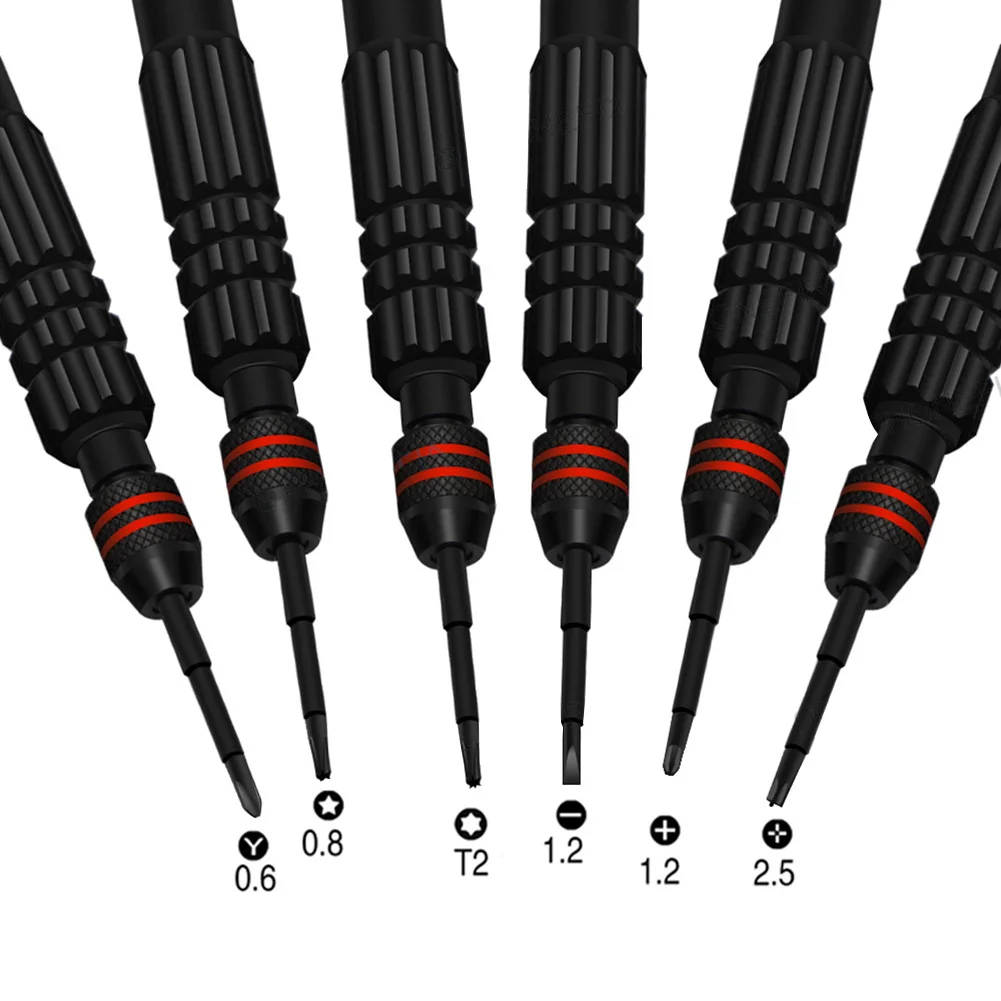 6 In 1 Screwdriver Disassemble Magnetic Torx Cross Pentalobe Head Screwdriver Bit Repair Kit For Mobile Phone Open Hand Tool
6 In 1 Screwdriver Disassemble Magnetic Torx Cross Pentalobe Head Screwdriver Bit Repair Kit For Mobile Phone Open Hand Tool