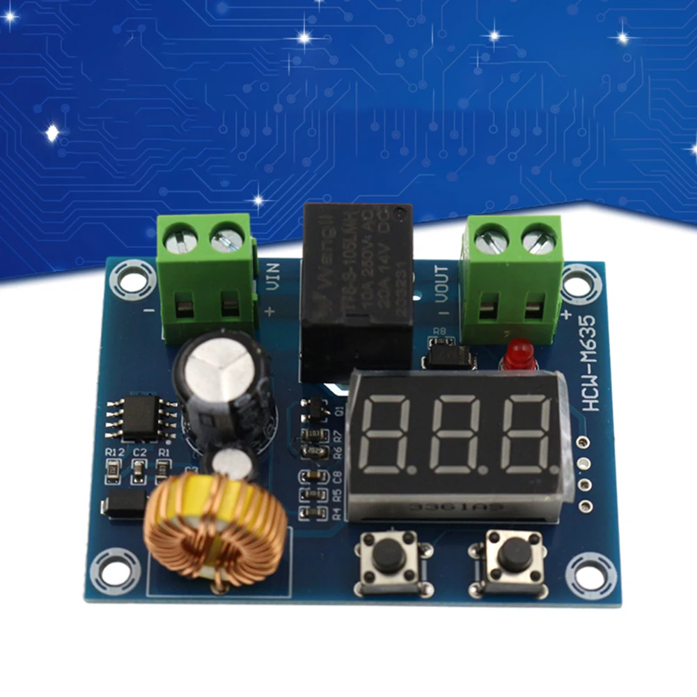XH-M609 Deep Discharge Protection Switch Cut Off Digital LED Display Over-discharge Protect For 12-36V Lithium Battery
XH-M609 Deep Discharge Protection Switch Cut Off Digital LED Display Over-discharge Protect For 12-36V Lithium Battery