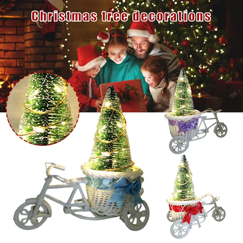Bicycle Flower Basket Christmas Tree Ornament Creative Desktop Crafts Decoration for Home Wedding Parties In Stock
Bicycle Flower Basket Christmas Tree Ornament Creative Desktop Crafts Decoration for Home Wedding Parties In Stock