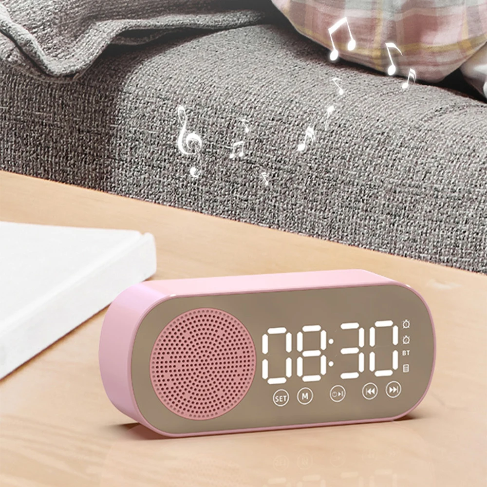 Музыкальный светодиодный цифровой смарт-Будильник Bluetooth динамик с отображением даты зеркальные часы украшение для домашнего стола USB насто...
Музыкальный светодиодный цифровой смарт-Будильник Bluetooth динамик с отображением даты зеркальные часы украшение для домашнего стола USB насто...