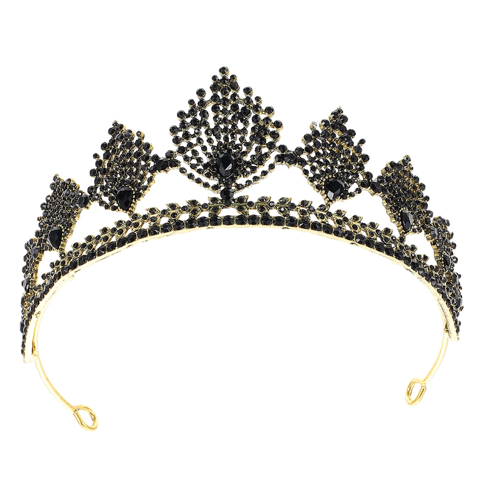 Tiara Wedding Baroque Bridecrystal Vintage Blackrhinestonegothic Hair Women Tiaras Headband Bridal Luxurious Accessoriesinlaid
Tiara Wedding Baroque Bridecrystal Vintage Blackrhinestonegothic Hair Women Tiaras Headband Bridal Luxurious Accessoriesinlaid