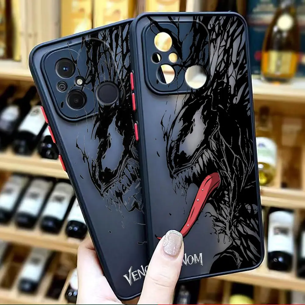 Matte Case for Redmi A1 K50 K40 GAMING K30 K20 10X 10C 10 9C 9T 9A 9 8 7 6 PRO 4G 5G Case Funda Coque Shell Venom Marvel Series 
Matte Case for Redmi A1 K50 K40 GAMING K30 K20 10X 10C 10 9C 9T 9A 9 8 7 6 PRO 4G 5G Case Funda Coque Shell Venom Marvel Series