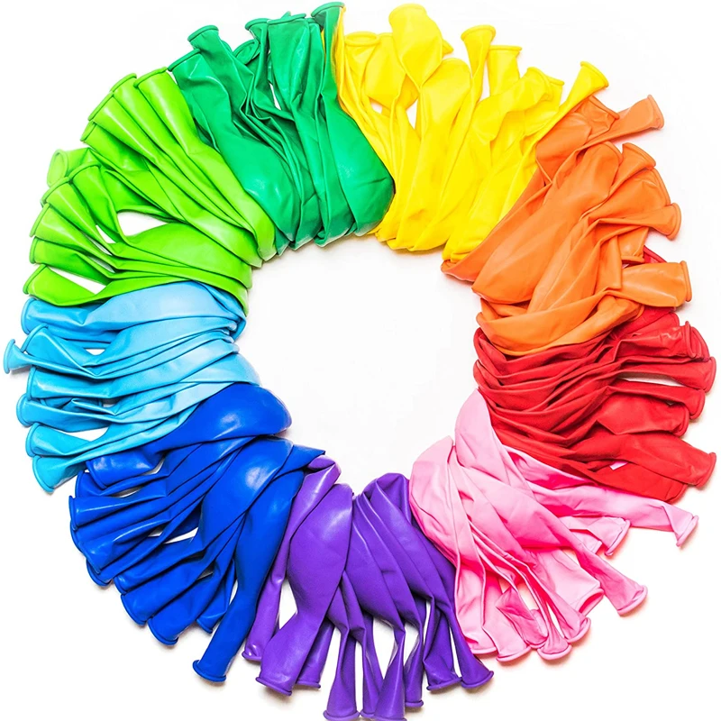 100PCS 12inch Rainbow Latex Balloons for Wedding Kids Unicorn Birthday Party Decorations Baby Shower Supplies Air Helium Balloon 
100PCS 12inch Rainbow Latex Balloons for Wedding Kids Unicorn Birthday Party Decorations Baby Shower Supplies Air Helium Balloon